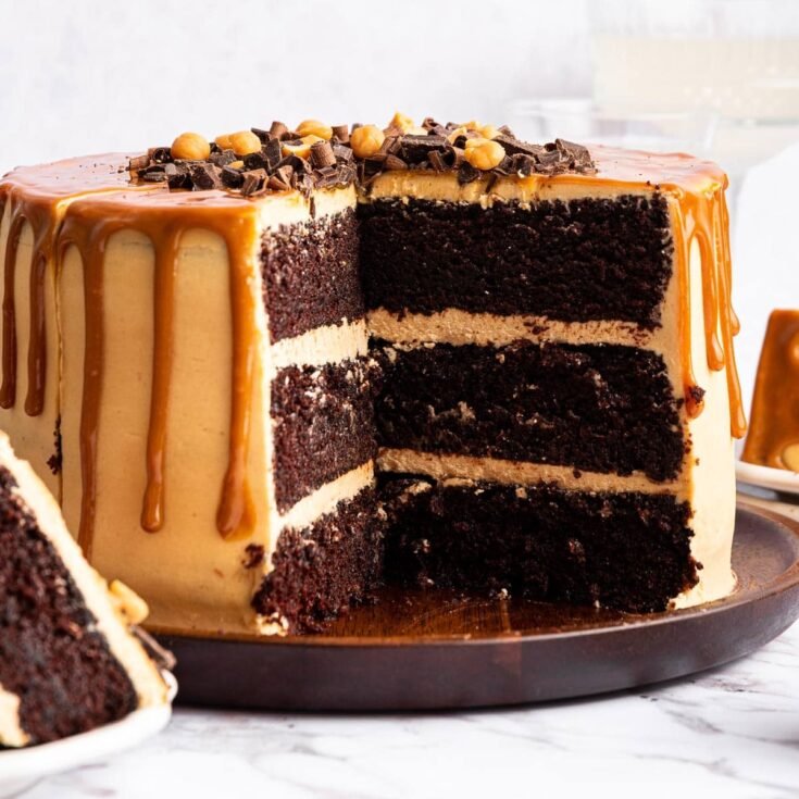 Caramel-Chocolate Cake